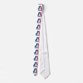 Flagge von Arlington, Texas Krawatte (Rückseite)