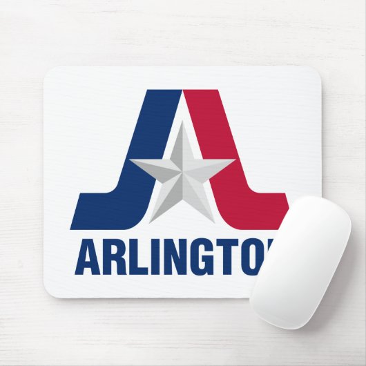 Flagge von Arlington, Texas Mousepad (Mit Mouse)