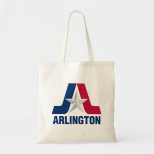 Flagge von Arlington, Texas Tote Bag Tragetasche