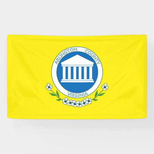 Flagge von Arlington (Virginia) Banner (Horizontal)