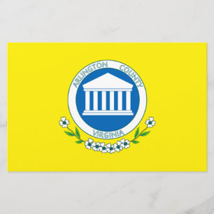 Flagge von Arlington (Virginia) Briefpapier