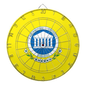 Flagge von Arlington (Virginia) Dartscheibe