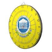 Flagge von Arlington (Virginia) Dartscheibe (Vorderseite rechts)