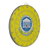 Flagge von Arlington (Virginia) Dartscheibe (Vorderseite Links)