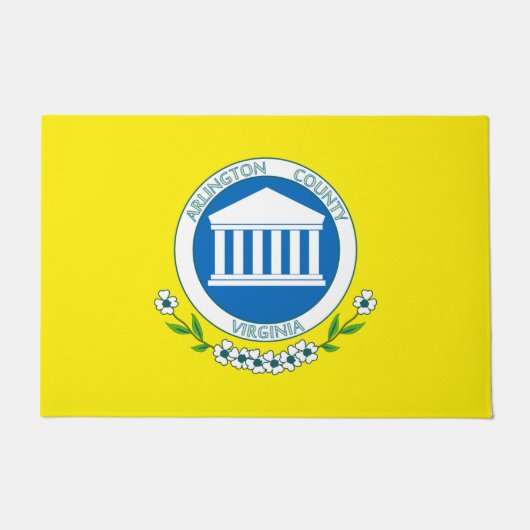 Flagge von Arlington (Virginia) Fußmatte (Vorderseite)