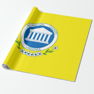 Flagge von Arlington (Virginia) Geschenkpapier