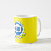 Flagge von Arlington (Virginia) Kaffeetasse (VorderseiteRechts)