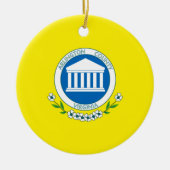 Flagge von Arlington (Virginia) Keramik Ornament (Vorne)