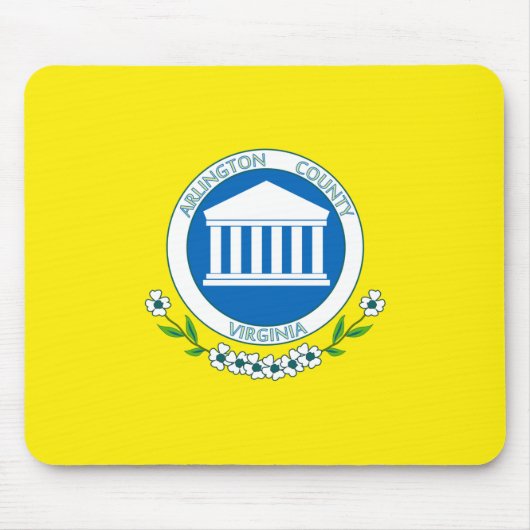 Flagge von Arlington (Virginia) Mousepad (Vorne)