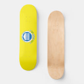 Flagge von Arlington (Virginia) Skateboard (Vorderseite)