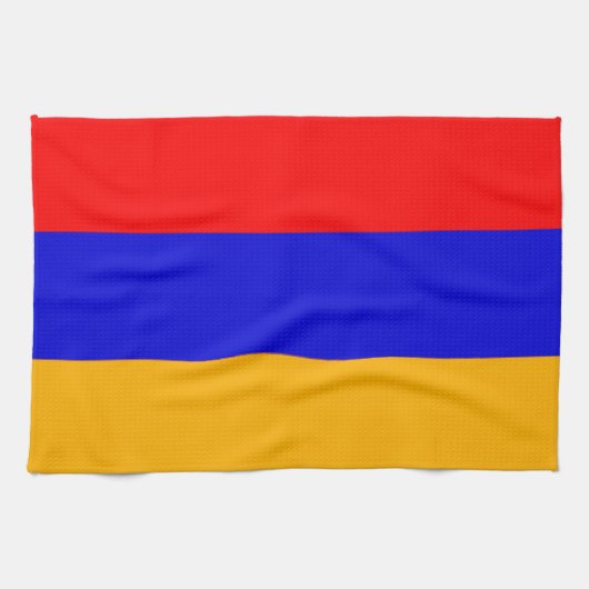Flagge von Armenien-Geschirrtuch Handtuch (Horizontal)