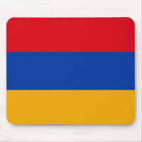 Flagge von Armenien - Yeraguyn