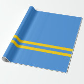 Flagge von Aruba Geschenkpapier (Ungerollt)