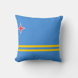 Flagge von Aruba Kissen