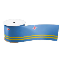 Flagge von Aruba Satinband