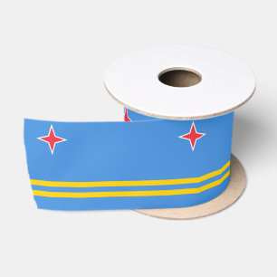 Flagge von Aruba Satinband