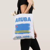 Flagge von Aruba Tasche (Von Nahem)