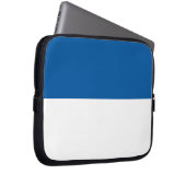 Flagge von Assen Laptopschutzhülle (Vorne Rechts)