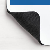 Flagge von Assen Mousepad (Ecke)