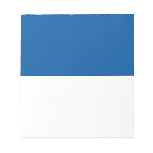 Flagge von Assen Notizblock (Vorderseite)