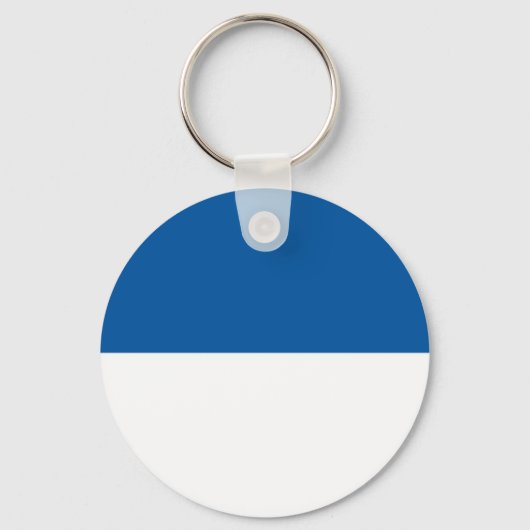 Flagge von Assen Schlüsselanhänger (Vorderseite)