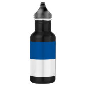 Flagge von Assen Trinkflasche (Rechts)
