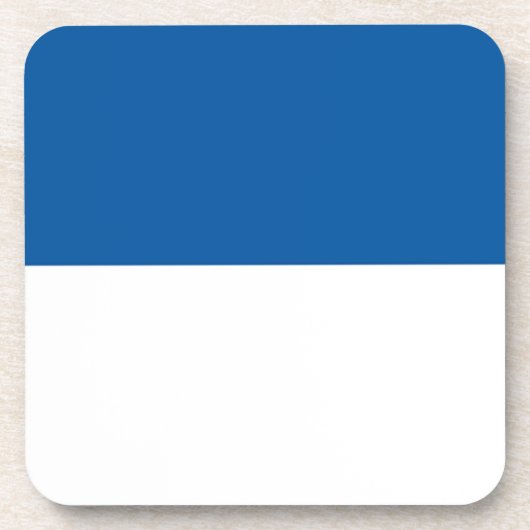 Flagge von Assen Untersetzer (Vorderseite)