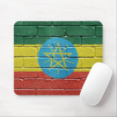 Flagge von Äthiopien Mousepad (Mit Mouse)