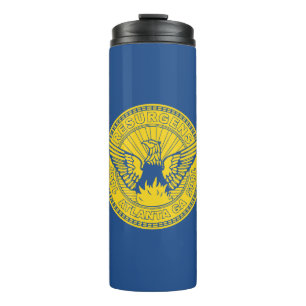 Flagge von Atlanta, Georgia Thermal Tumbler Thermosbecher