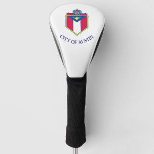 Flagge von Austin, Texas Golf Headcover