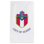 Flagge von Austin, Texas Kleine Geschenktüte (Vorderseite)