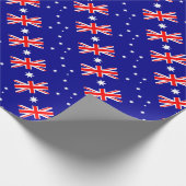 Flagge von Australien - australische Flagge Geschenkpapier (Ecke)