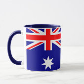 Flagge von Australien Tasse (Links)