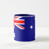Flagge von Australien Tasse (Zentrum)