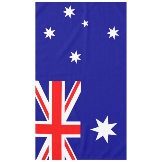 Flagge von Australien Tischdecke (Vorderseite)