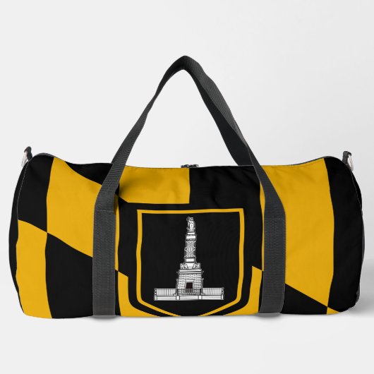 Flagge von Baltimore, Maryland Duffle Bag (Vorderseite)
