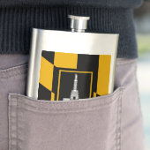 Flagge von Baltimore, Maryland Hip Flask Flachmann (Beispiel)