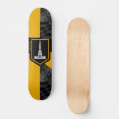 Flagge von Baltimore, Maryland Skateboard (Vorderseite)