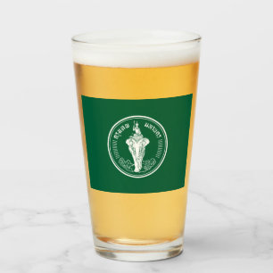 Flagge von Bangkok (thailändische Hauptstadt City) Glas
