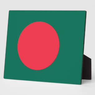 Flagge von Bangladesch Fotoplatte