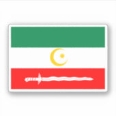 Flagge von Bangsamoro Aufkleber (Vorderseite)