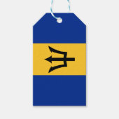 Flagge von Barbados Geschenkanhänger (Vorderseite)