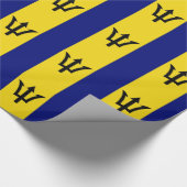 Flagge von Barbados Geschenkpapier (Ecke)