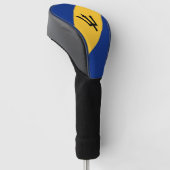 Flagge von Barbados Golf Headcover (angewinkelt)