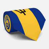 Flagge von Barbados Krawatte (Gerollt)