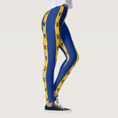Flagge von Barbados Leggings (Rechts)