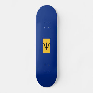 Flagge von Barbados Skateboard