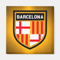 Flagge von Barcelona