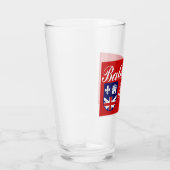 Flagge von Baton Rouge (Louisiana) Glas (Rechts)