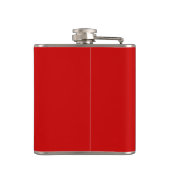 Flagge von Baton Rouge, Louisiana Hip Flask Flachmann (Rückseite)
